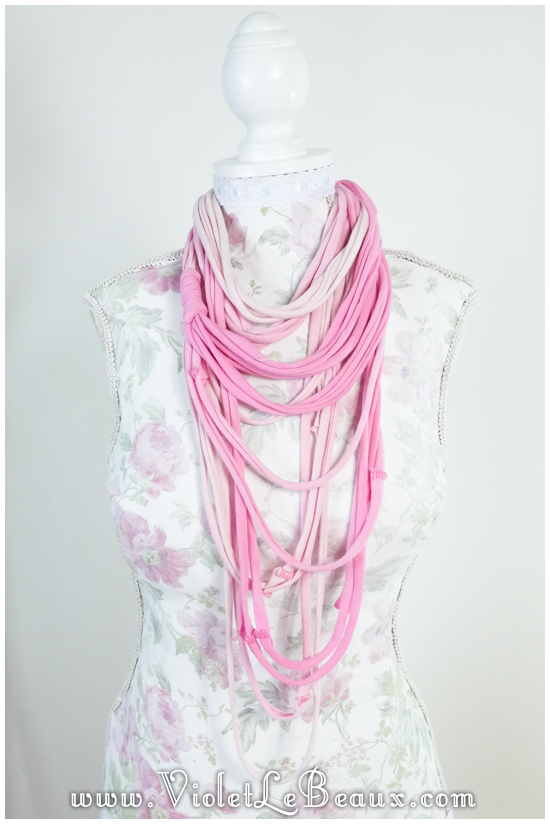 T shirt deals necklace scarf